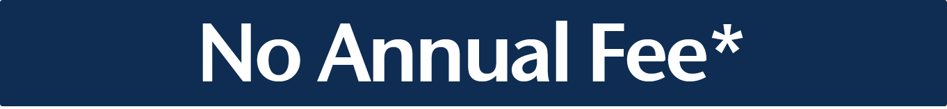 No Annual Fee - see disclaimer