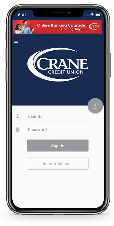 Crane mobile app image